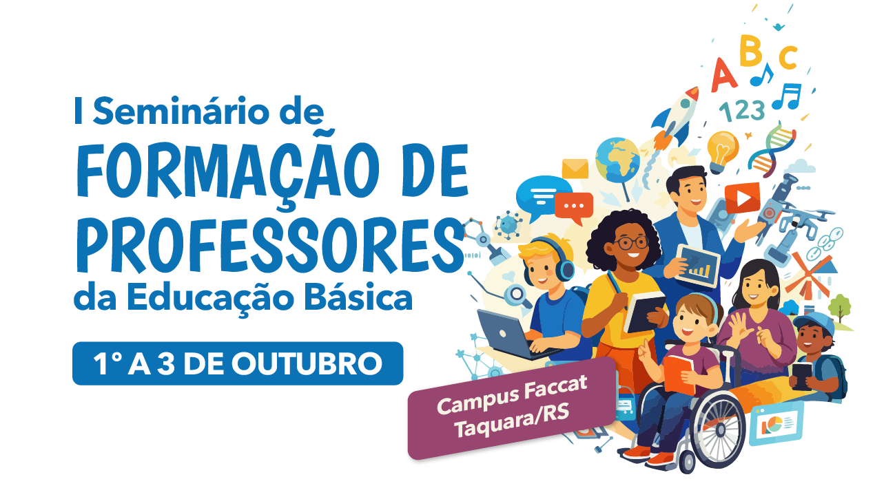 I Seminário de Formação de Professores da Educação Básica - 1º a 3 de Outubro