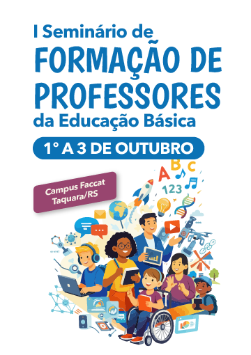 I Seminário de Formação de Professores da Educação Básica - 1º a 3 de Outubro